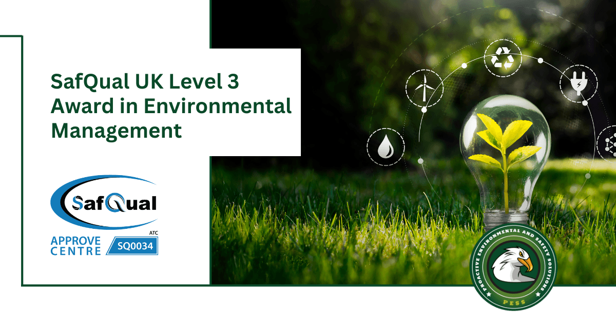 IOSH In Hyderabad SafQual UK Level 3 Award in Environmental Management