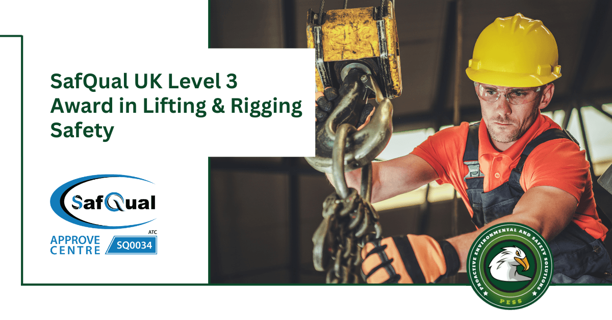IOSH In Hyderabad SafQual UK Level 3 Award in Lifting & Rigging Safety