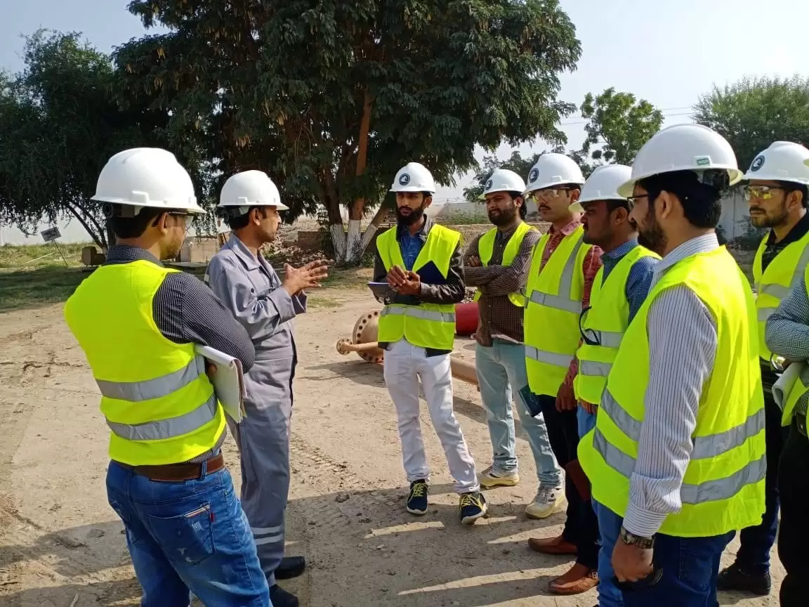 General industry personnel participating in occupational safety training