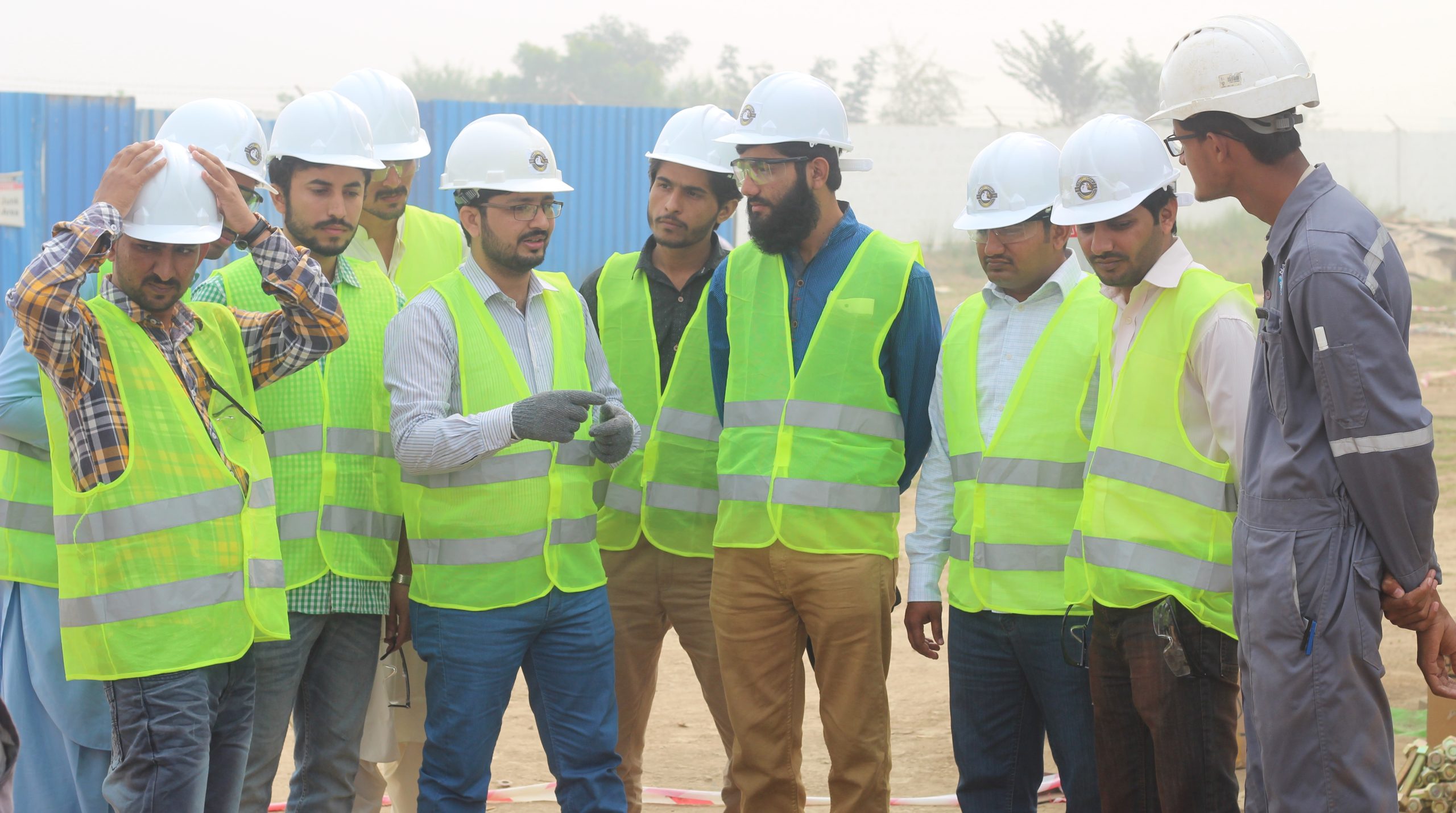 Environmental professionals participating in ISO 14001 auditor training